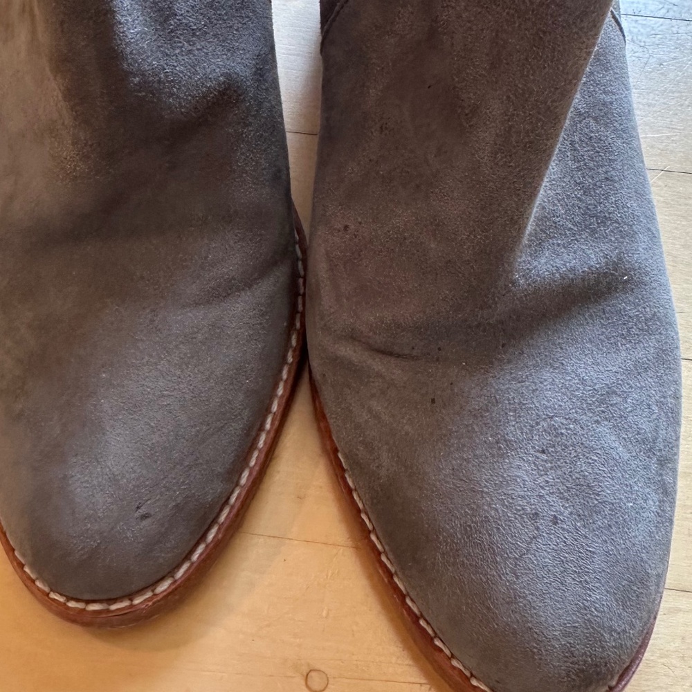 Loeffler Randall Ella grey suede bootie, 8.5. L1053 - Picture 3 of 6